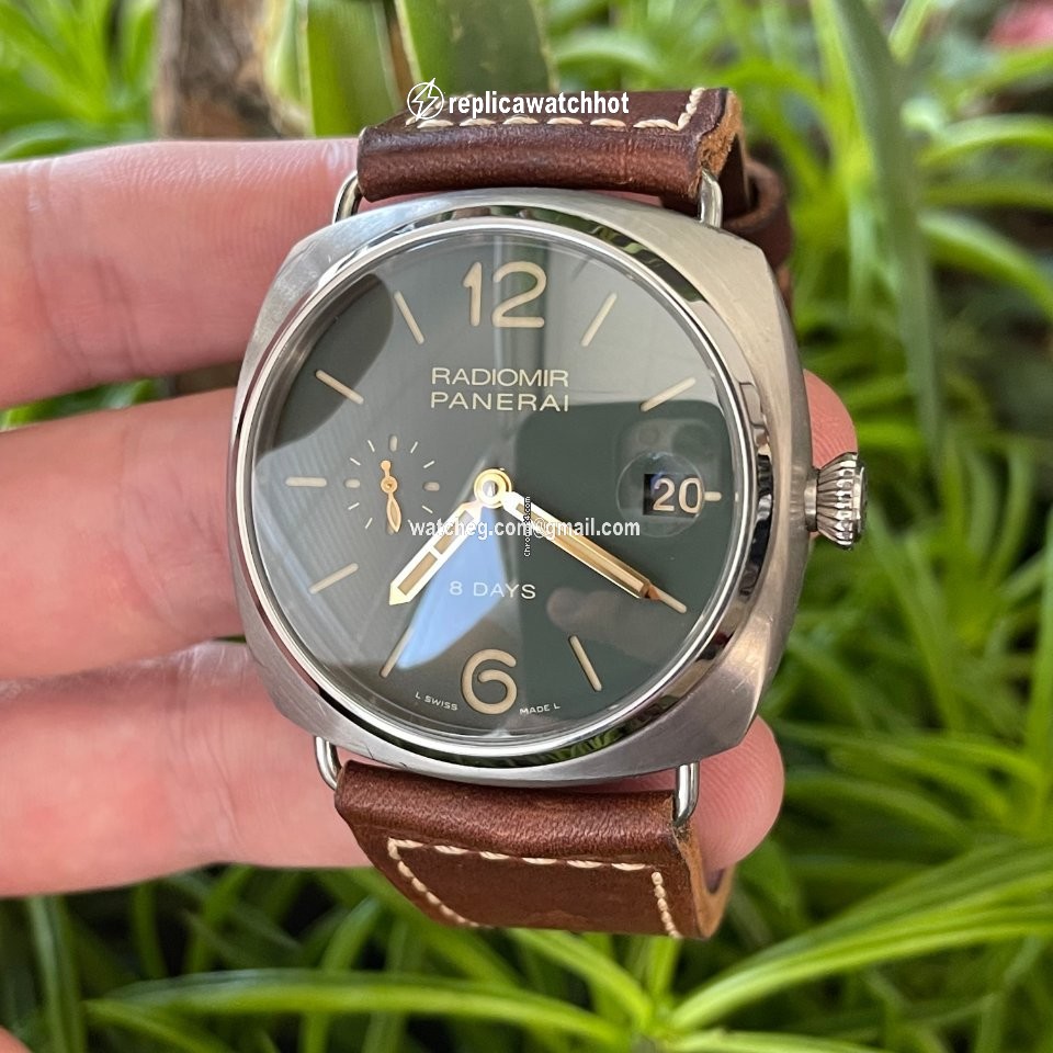 Panerai Radiomir 8 Days Mens watch Unisex Manual winding Titanium PAM 00735 2