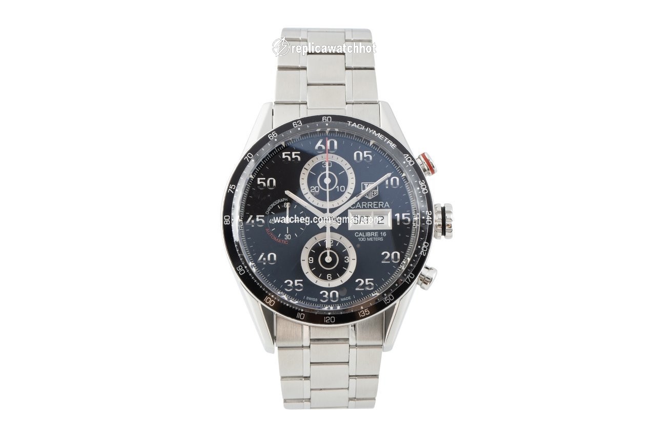 TAG Heuer Carrera Calibre 16 Mens watch Unisex Automatic Steel CV2A10 2