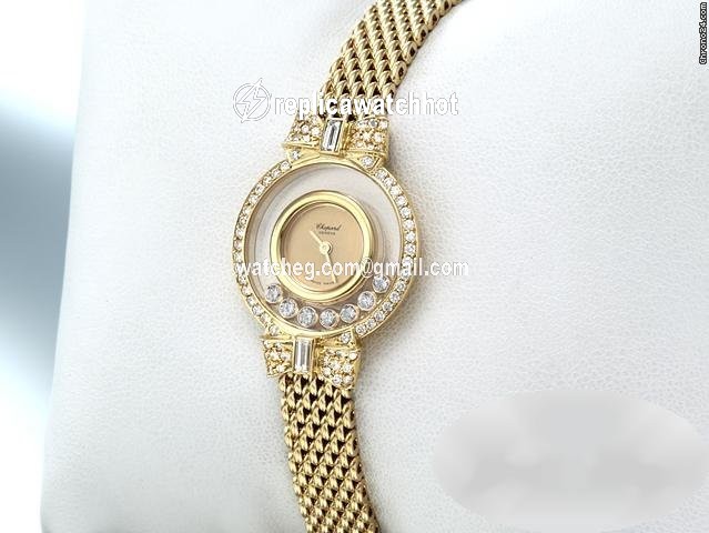 Chopard Happy Diamonds Womens watch Automatic Yellow gold 20 5320 2
