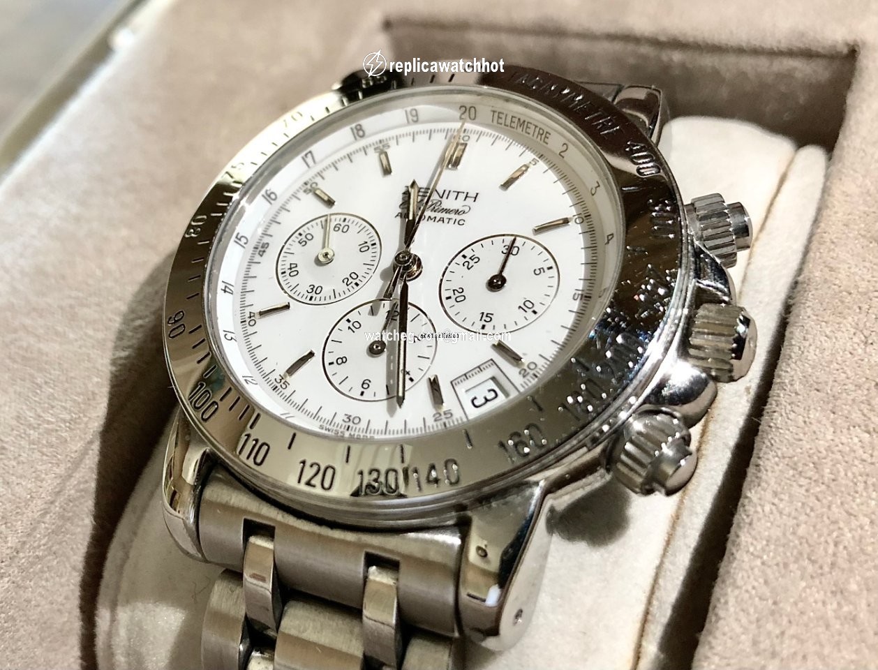 Zenith El Primero Mens watch Unisex Automatic Steel 01 02 0461 400 2
