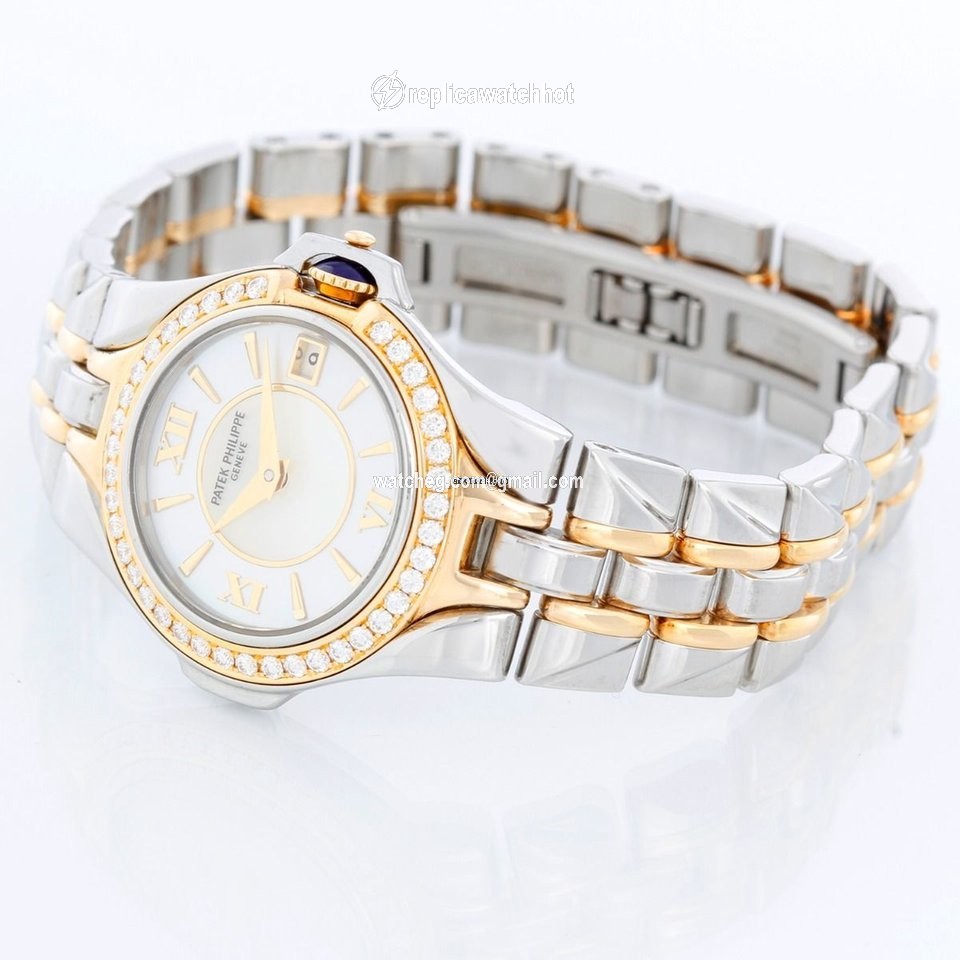 Patek Philippe Womens watch Quartz Gold Steel 4891 2