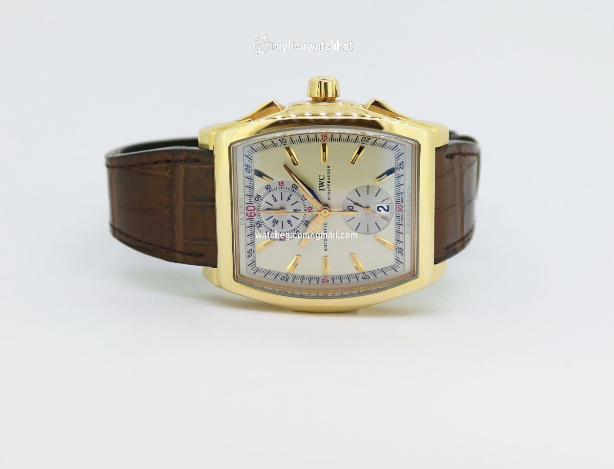 IWC Da Vinci Chronograph Mens watch Unisex Automatic Rose gold 376402 2