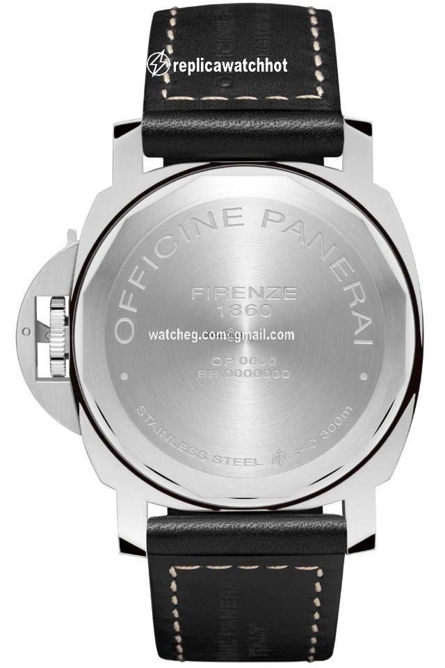 Panerai Luminor Base Mens watch Unisex Manual winding Steel PAM 00915 2