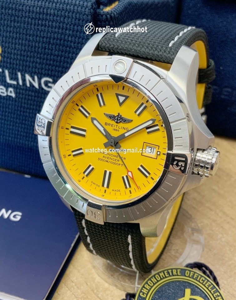 Breitling Avenger Seawolf Mens watch Unisex Automatic Steel A17319101I1X1 2