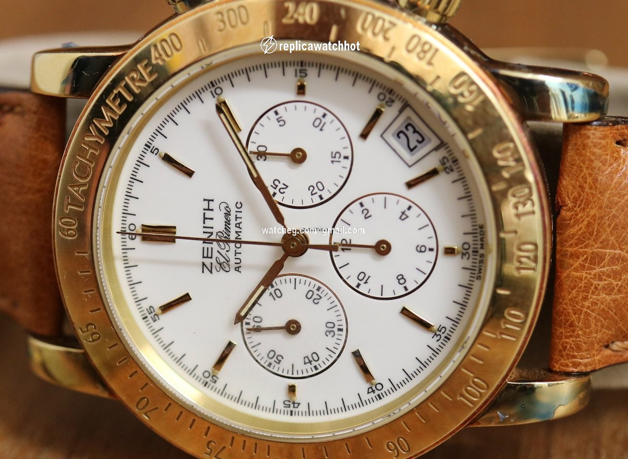 Zenith El Primero Mens watch Unisex Automatic Yellow gold 30-0360-400 2