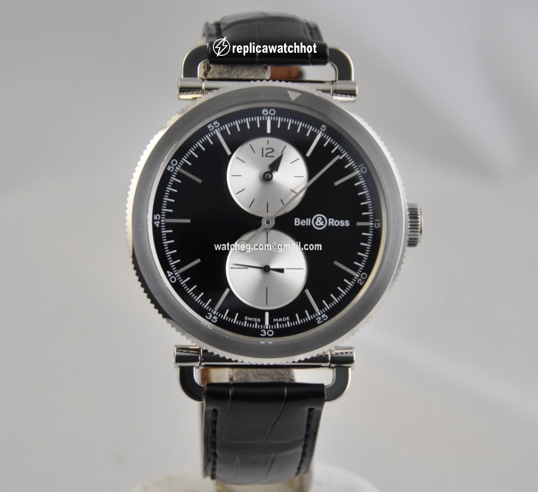 Bell & Ross Vintage Mens watch Unisex Automatic Steel BRWW2-REG-BS SCR 2