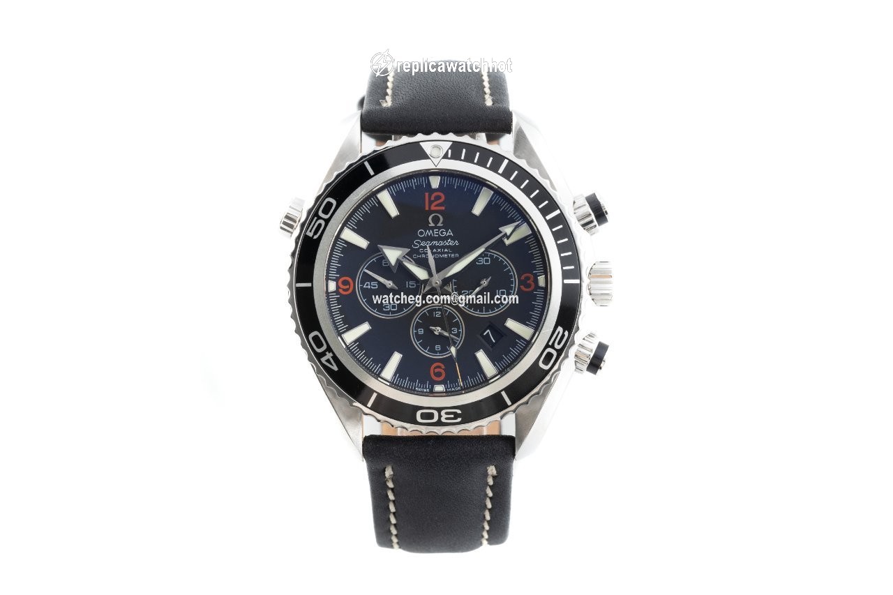 Omega Seamaster Planet Ocean Chronograph Mens watch Unisex Automatic Steel 2910.51.82 2