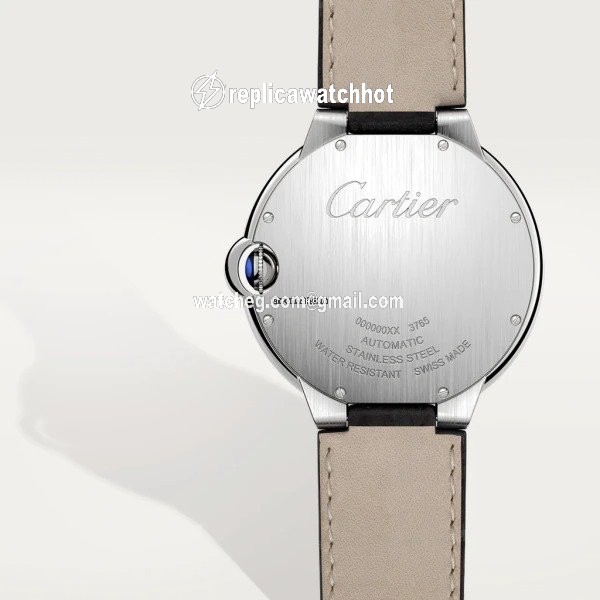 Cartier Ballon Bleu 42mm Mens watch Unisex Automatic Steel W69016Z4 2