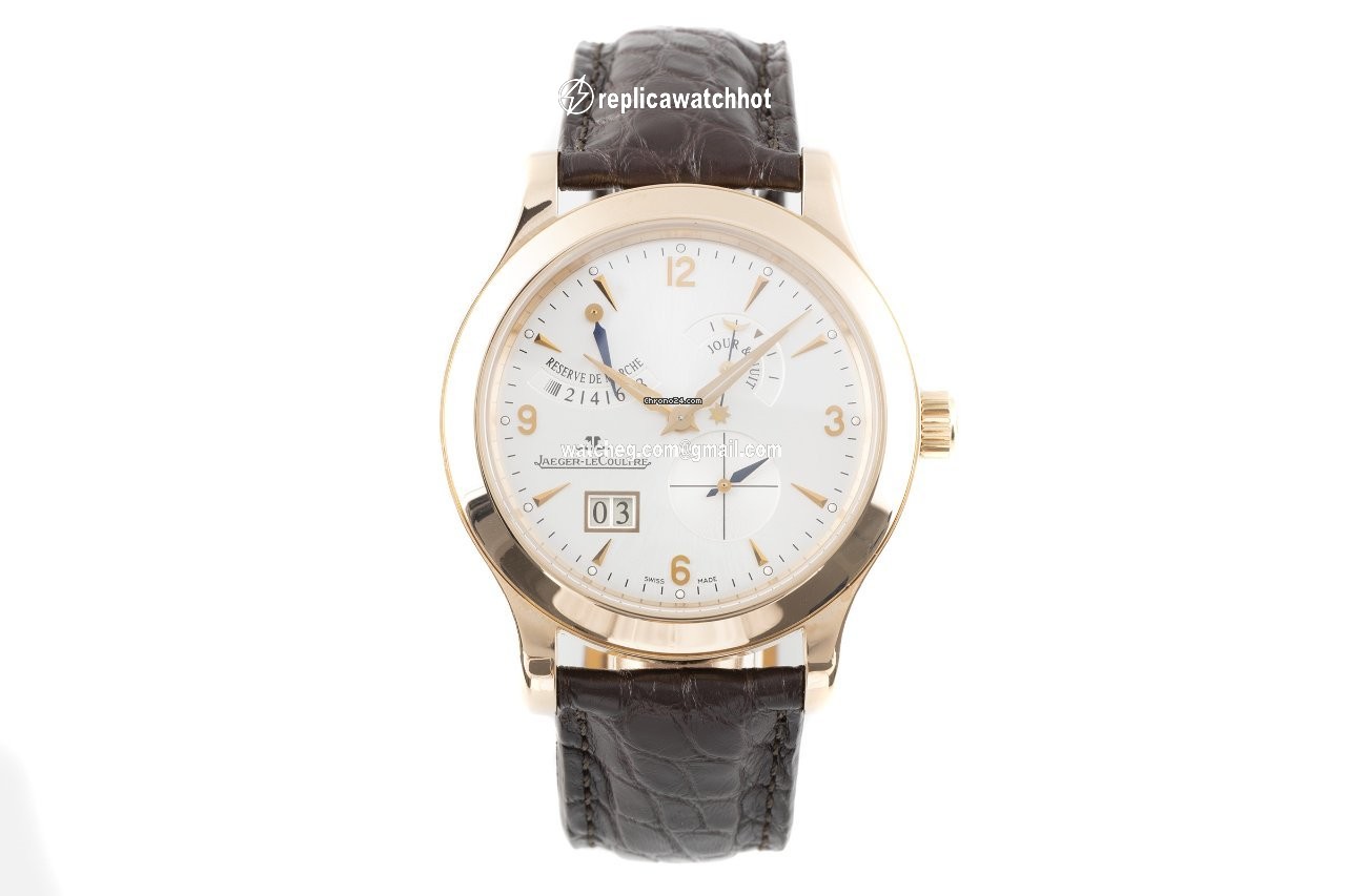 Jaeger-LeCoultre Master Eight Days Mens watch Unisex Manual winding Red gold Q1602420 2