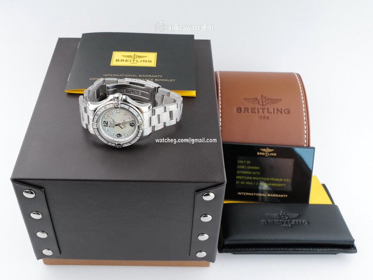 Breitling Colt 36 Womens watch Quartz Steel a7438953 a771 178a 2