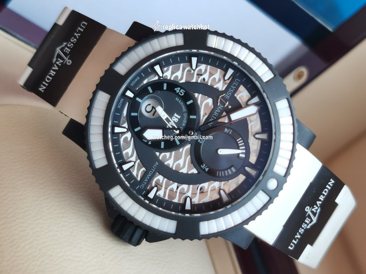 Ulysse Nardin Diver Black Sea Mens watch Unisex Automatic Steel 263-92B0-3C 920 2