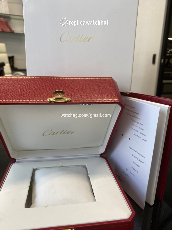 Cartier Ballon Bleu 42mm Womens watch Automatic Yellow gold W69005Z2 2