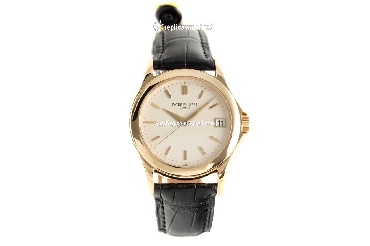 Patek Philippe Calatrava Mens watch Unisex Automatic Yellow gold 5107J-001 2