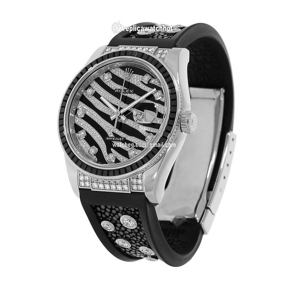 Rolex Datejust 36 Mens watch Unisex White gold Automatic 116199SANR 2
