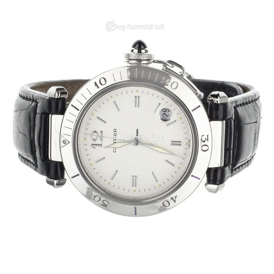Cartier Pasha Mens watch Unisex Automatic Steel 1040 2