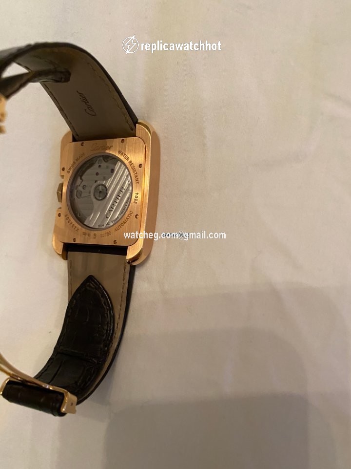 Cartier Tank Anglaise Mens watch Unisex Automatic Rose gold W5310004 2