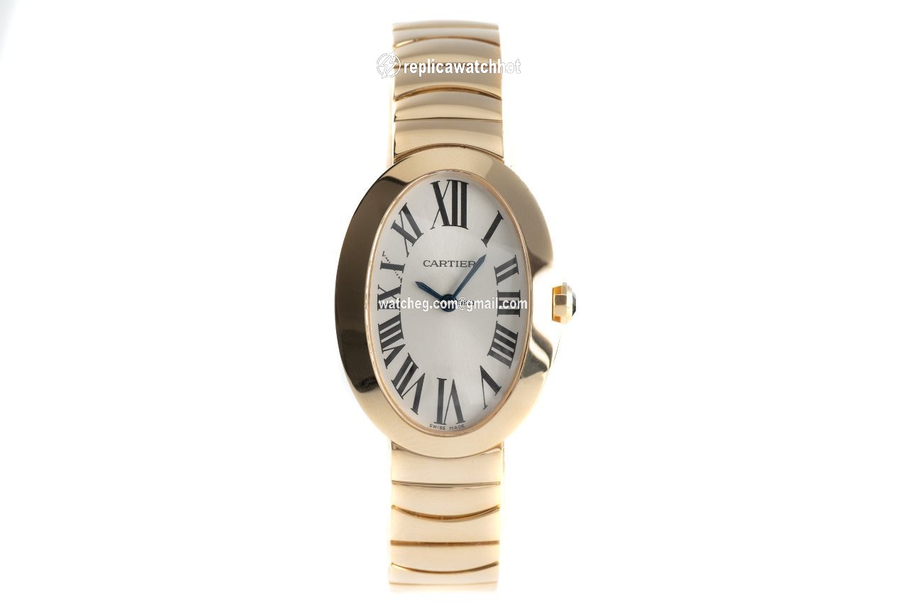 Cartier Baignoire Womens watch Quartz Yellow gold 3208 2
