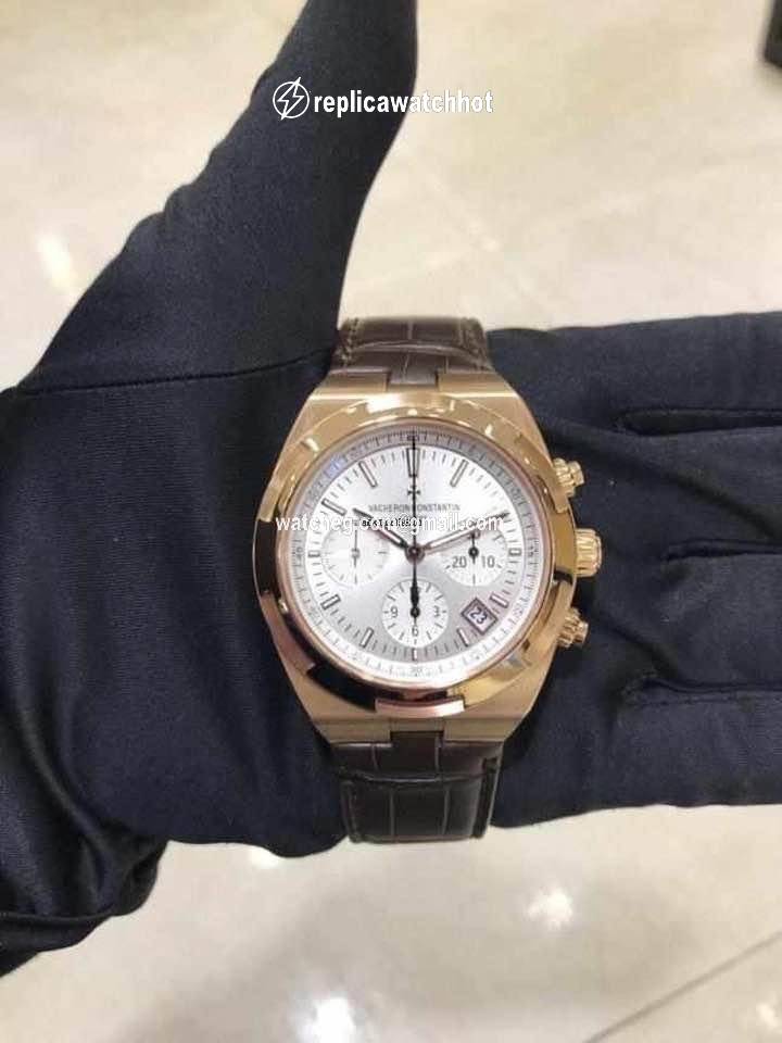 Vacheron Constantin Overseas Chronograph Mens watch Unisex Automatic Rose gold 5500V 000R-B074 2