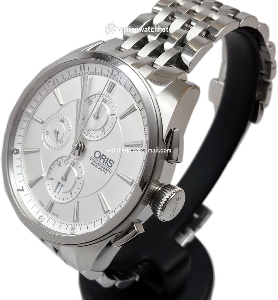 Oris Artix Chronograph Mens watch Unisex Automatic Steel 01 674 7644 4051 2