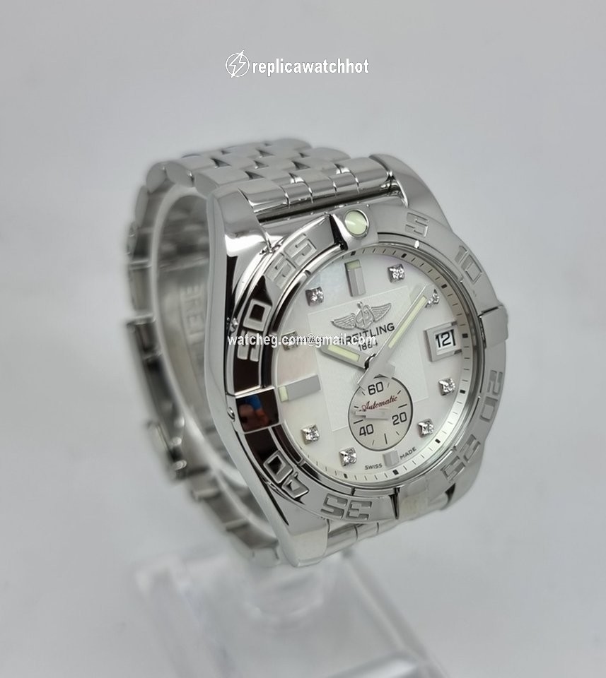 Breitling Galactic 36 Womens watch Automatic Steel A3733012 A717 2