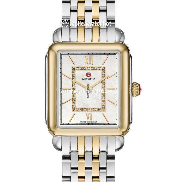 Michele Deco Quartz Steel MWW06I000024 2