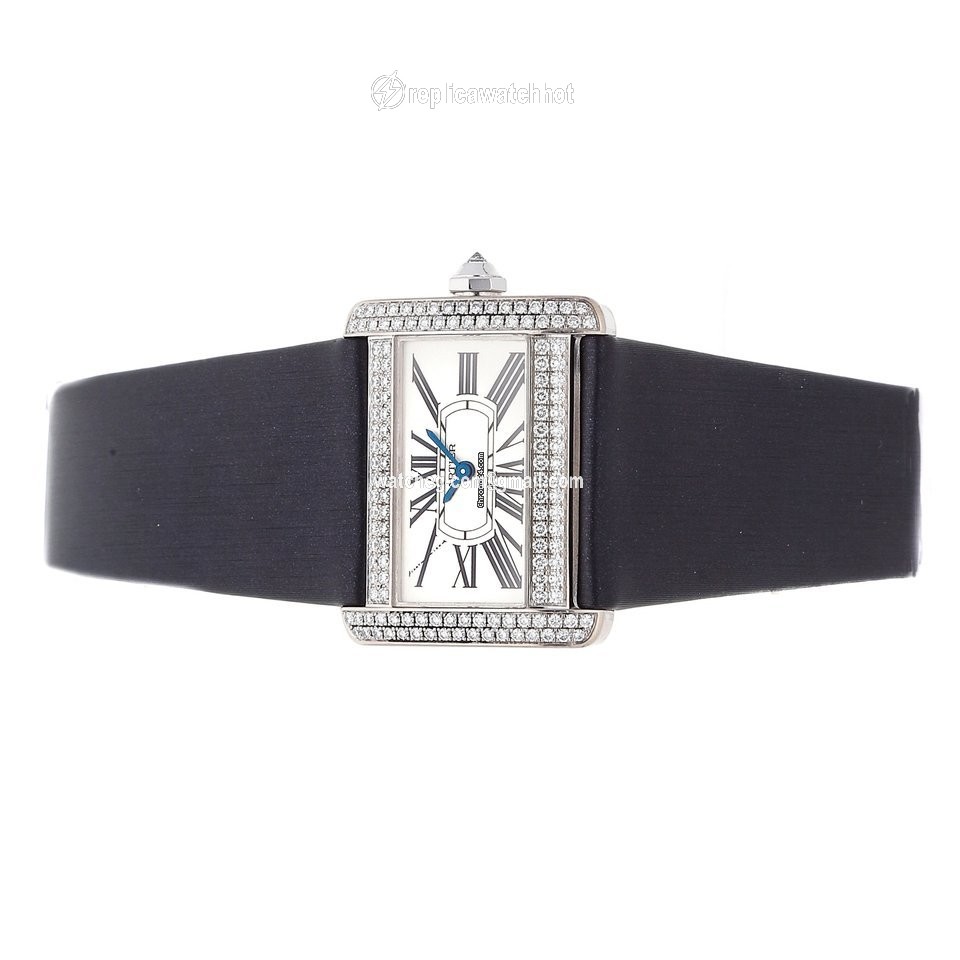 Cartier Tank Divan Womens watch Quartz White gold WA301236 2