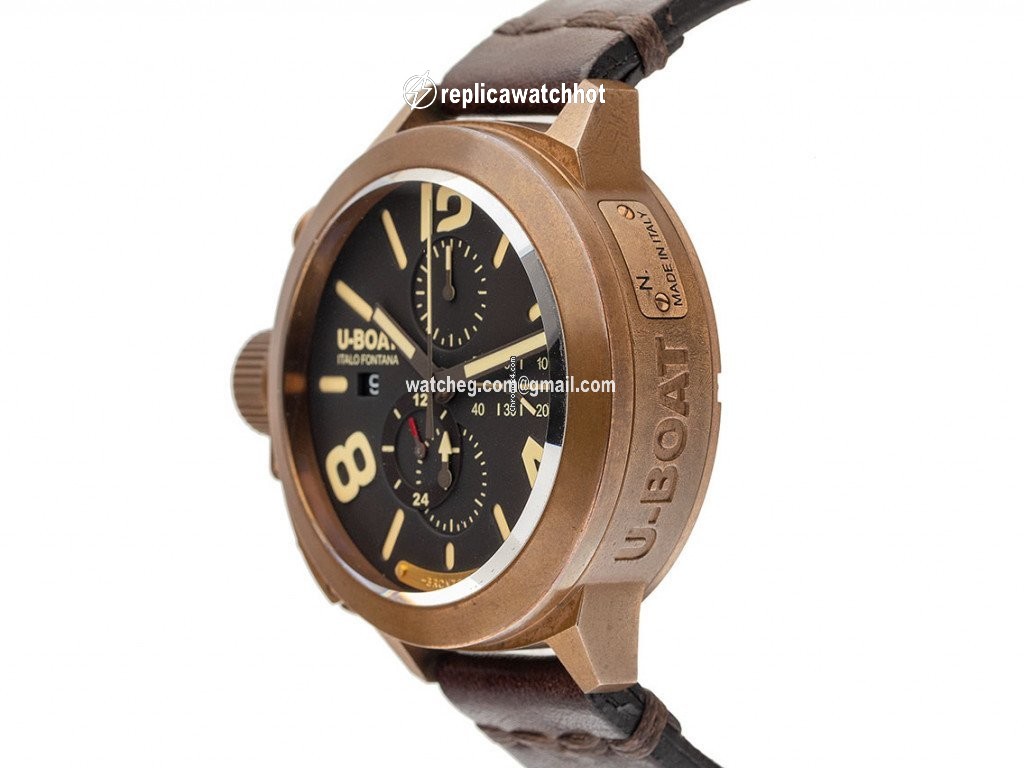 U-Boat Classico Mens watch Unisex Automatic Bronze 8063 2