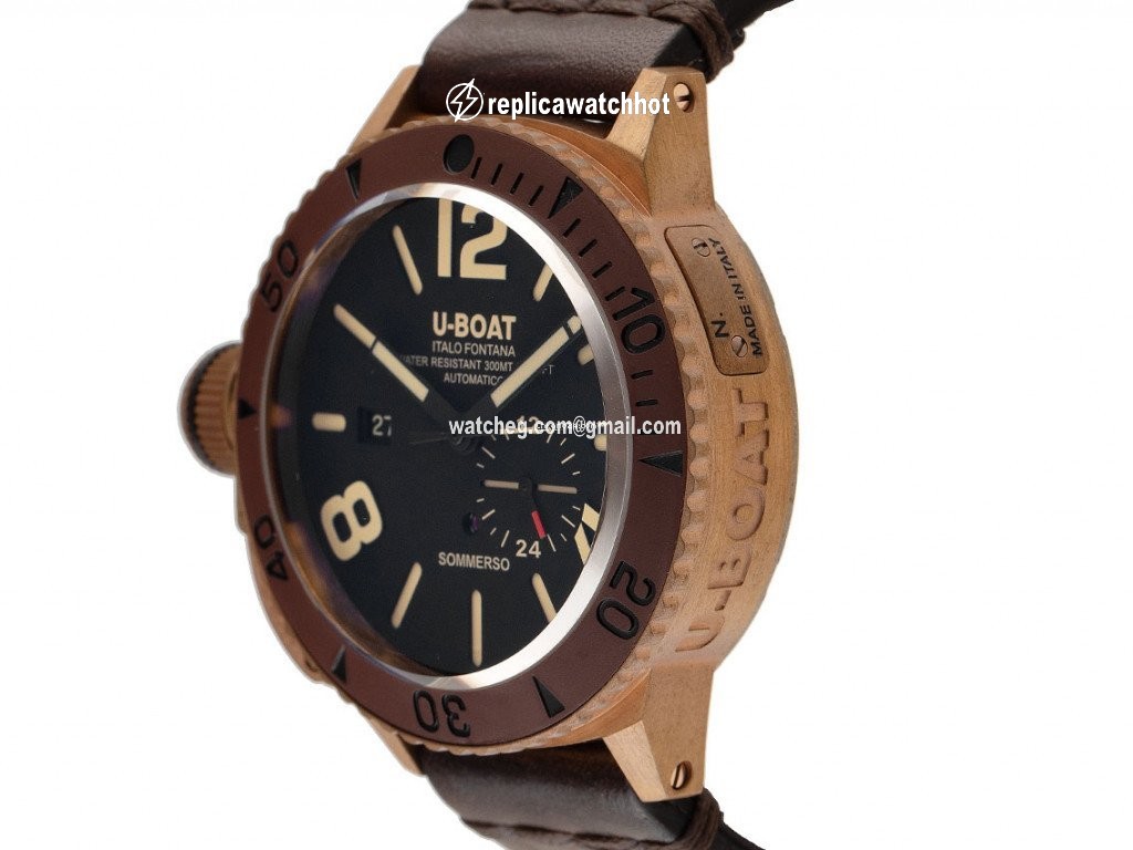 U-Boat Classico Mens watch Unisex Automatic Bronze 8486 C 2