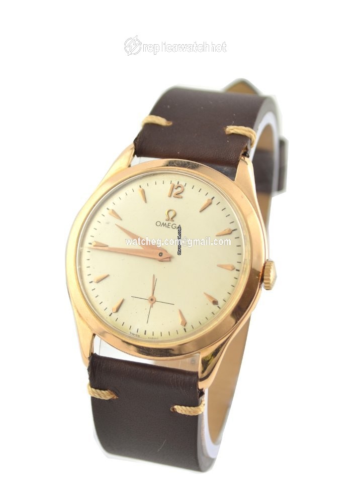 Omega Mens watch Unisex Manual winding Rose gold 2619 2