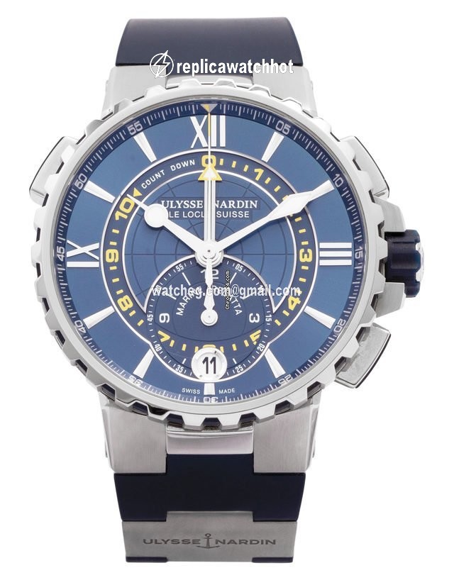 Ulysse Nardin Marine Regatta Mens watch Unisex Automatic Steel 1553-155 43 2
