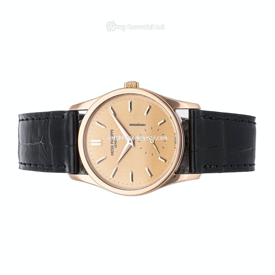 Patek Philippe Calatrava Mens watch Unisex Manual winding Rose gold 3796R 2