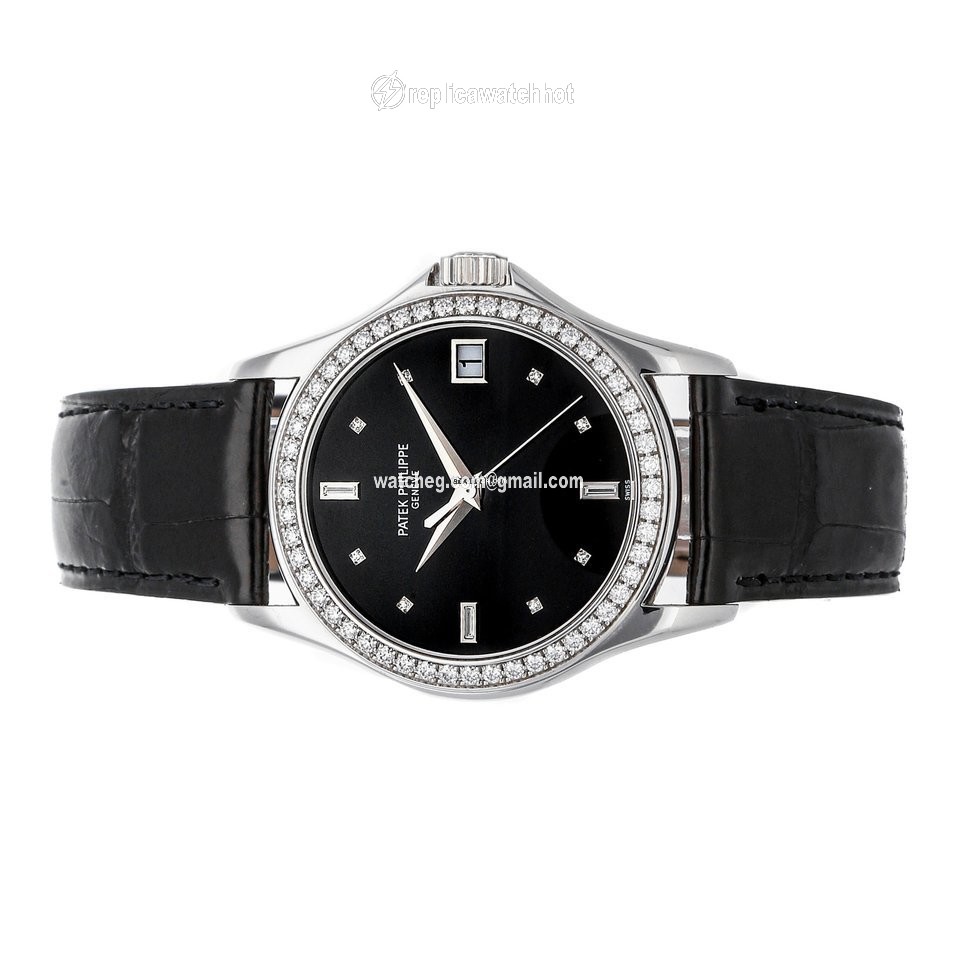 Patek Philippe Calatrava Mens watch Unisex Automatic White gold 5108G-010 2