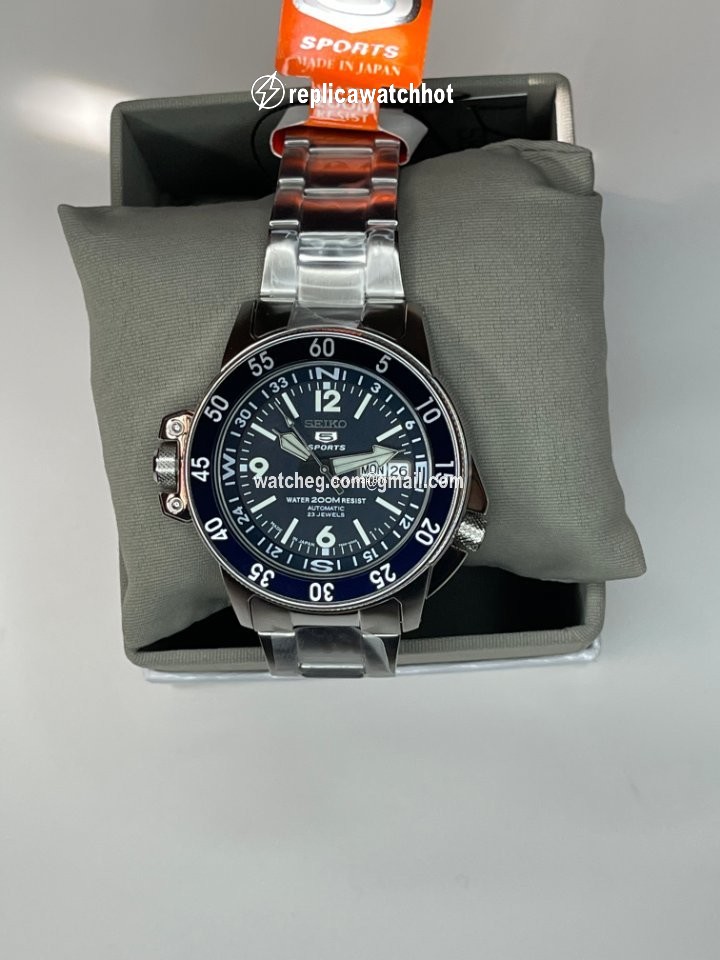 Seiko Mens watch Unisex Automatic Steel SKZ209J1 2