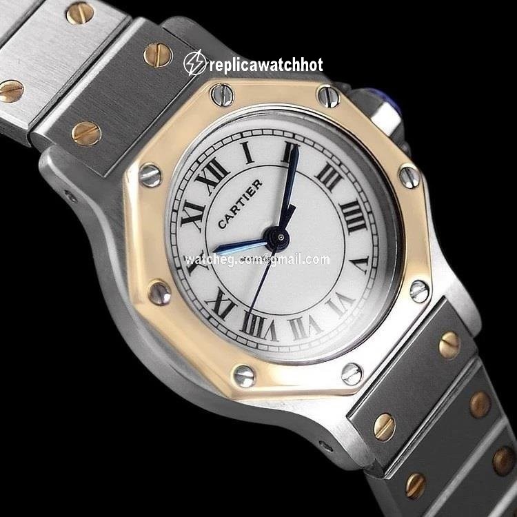 Cartier Womens watch Automatic Gold Steel 8350ST 2