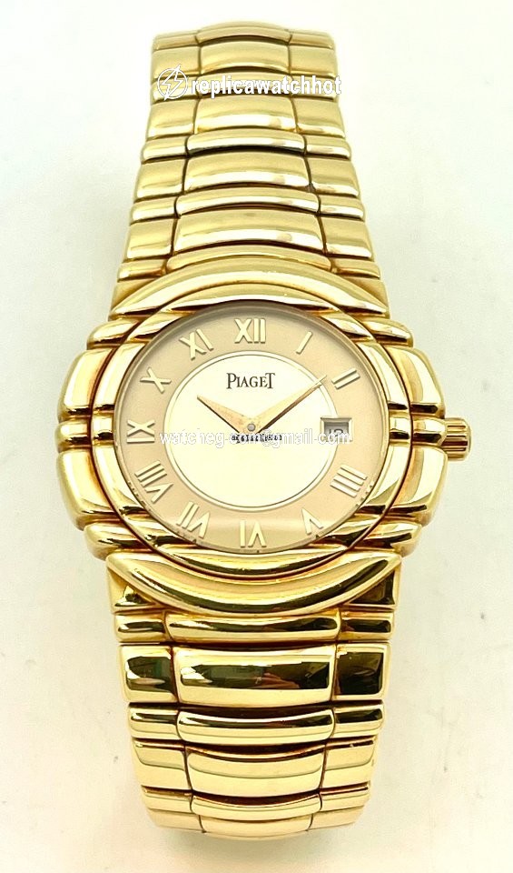 Piaget Tanagra Mens watch Unisex Quartz Yellow gold Piaget 17041 M 401D 2