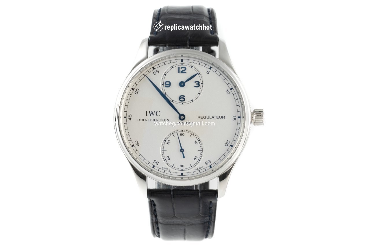IWC Portuguese Hand-Wound Mens watch Unisex Manual winding Steel 5444 2