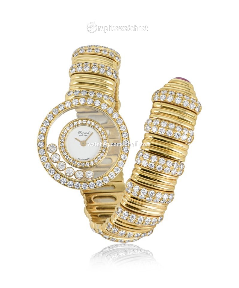 Chopard Happy Diamonds Womens watch Quartz Yellow gold 20 5534 2