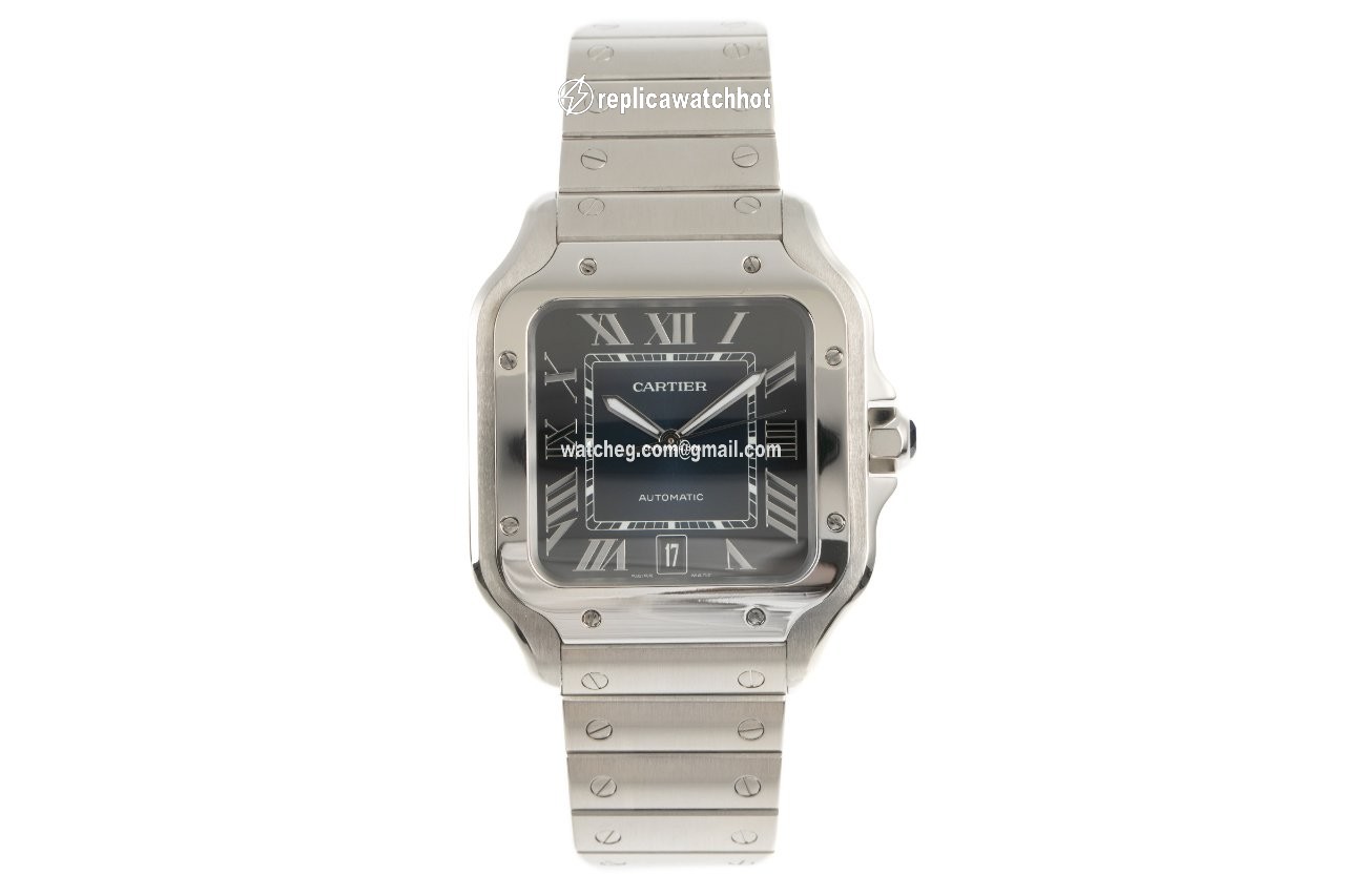 Cartier Santos Mens watch Unisex Automatic Steel WSSA0030 2