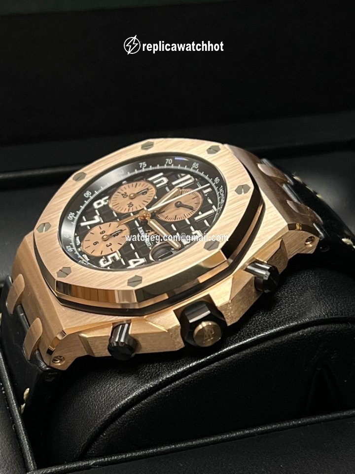 Audemars Piguet Royal Oak Offshore Chronograph Mens watch Unisex Automatic Rose gold 26470OR.OO.A002CR.02 2