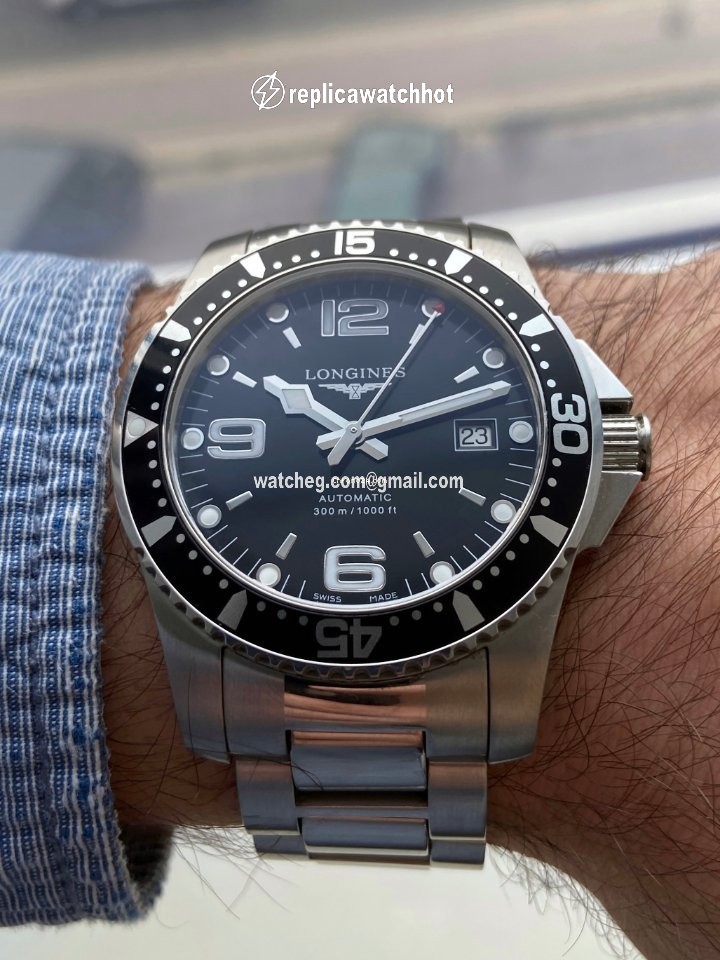Longines HydroConquest Mens watch Unisex Automatic Steel L3.642.4 2