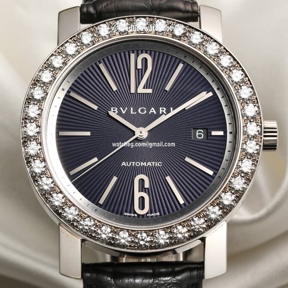 Bulgari Bulgari Mens watch Unisex Automatic White gold BB W 42 GL AUTO 2