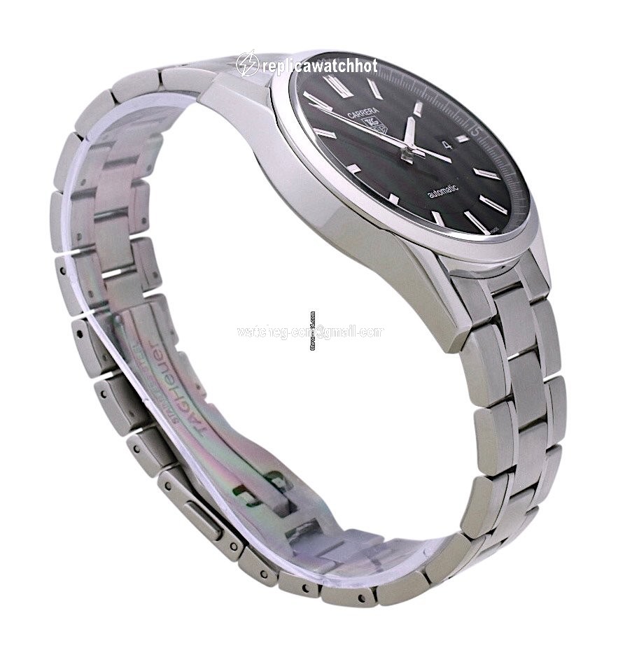 TAG Heuer Carrera Calibre 5 Mens watch Unisex Automatic Steel WV211B.BA0787 2