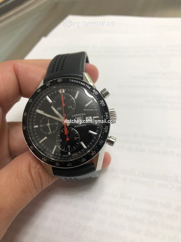 TAG Heuer Carrera Calibre 16 Mens watch Unisex Automatic Steel CV2014 2