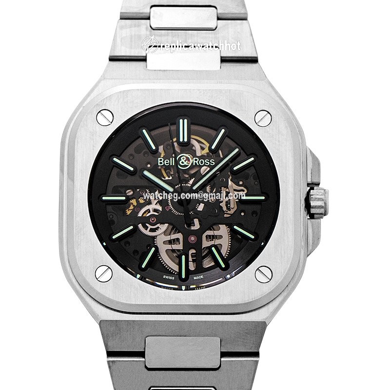 Bell & Ross BR 05 Mens watch Unisex Automatic Steel BR05A-BL-SK-ST SST 2