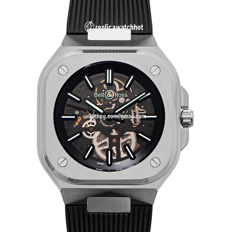 Bell & Ross BR 05 Mens watch Unisex Automatic Steel BR05A-BL-SK-ST SRB 2