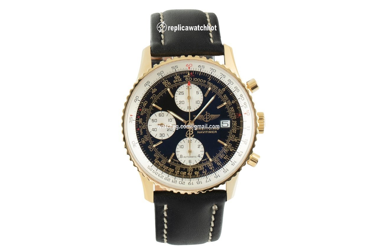Breitling Old Navitimer Mens watch Unisex Automatic Yellow gold K13022 2