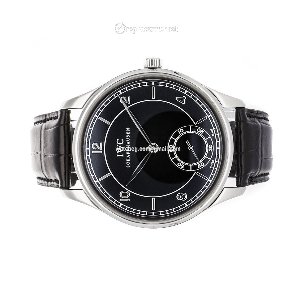 IWC Portuguese Hand-Wound Mens watch Unisex Manual winding Steel IW5445-01 2