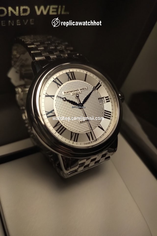 Raymond Weil Maestro Mens watch Unisex Automatic Steel 2837-st-00659 2
