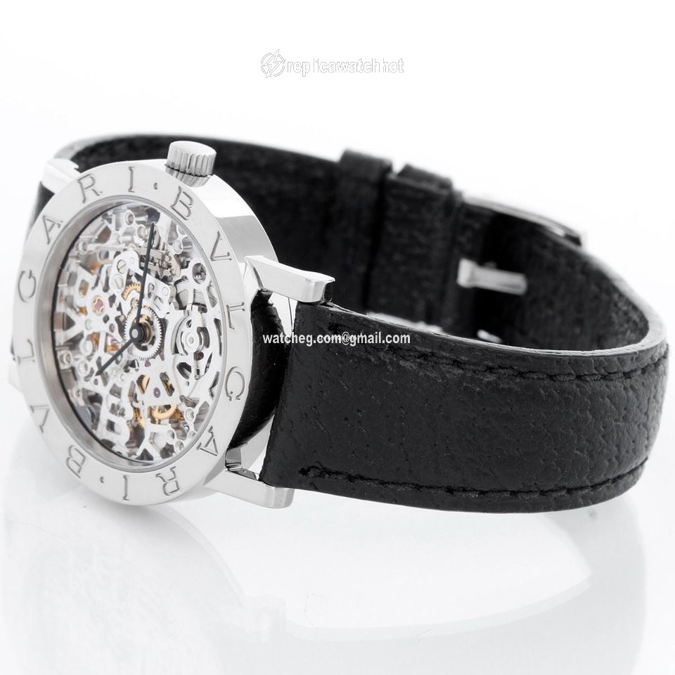 Bulgari Bulgari Mens watch Unisex Automatic White gold BB.W.33.GL.SK.P 2