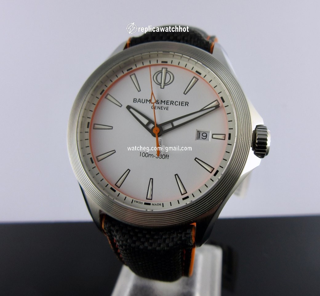 Baume & Mercier Clifton Mens watch Unisex Quartz Steel MOA10410 2